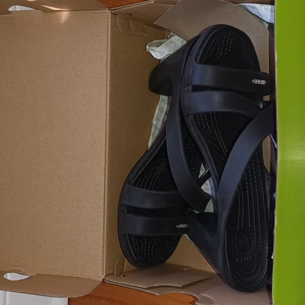 Woman's Croc Heels